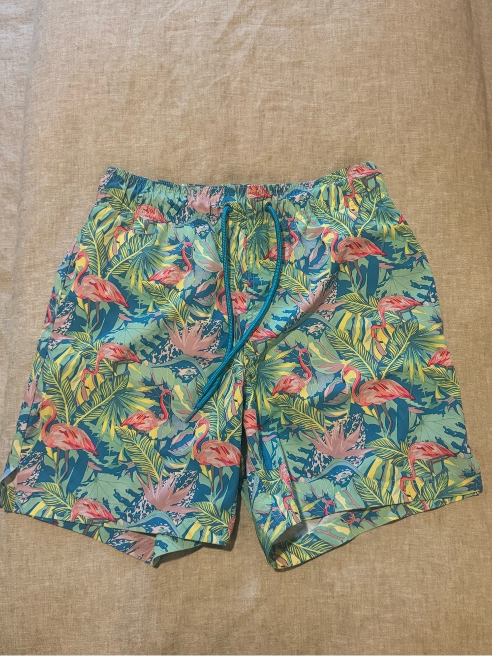 George Flamingo Swim Trunks